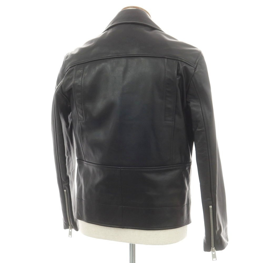 【新品】アルマ ARMA PEDRO ラムレザー ライダースジャケット ブラック【 48 】【 状態ランクN 】【 メンズ 】