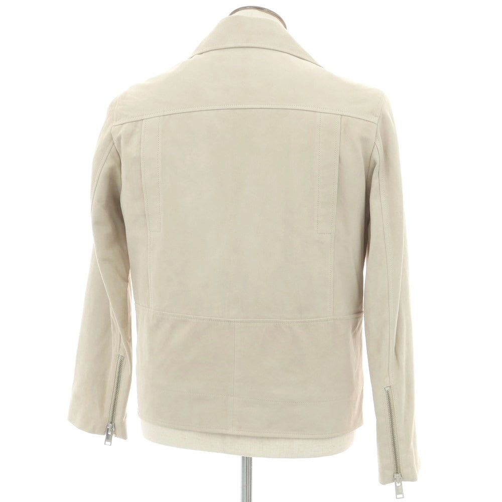 【新品アウトレット】アルマ ARMA PEDRO ゴートスエードレザー ライダースジャケット ベージュ【 50 】【 状態ランクN- 】【 メンズ 】