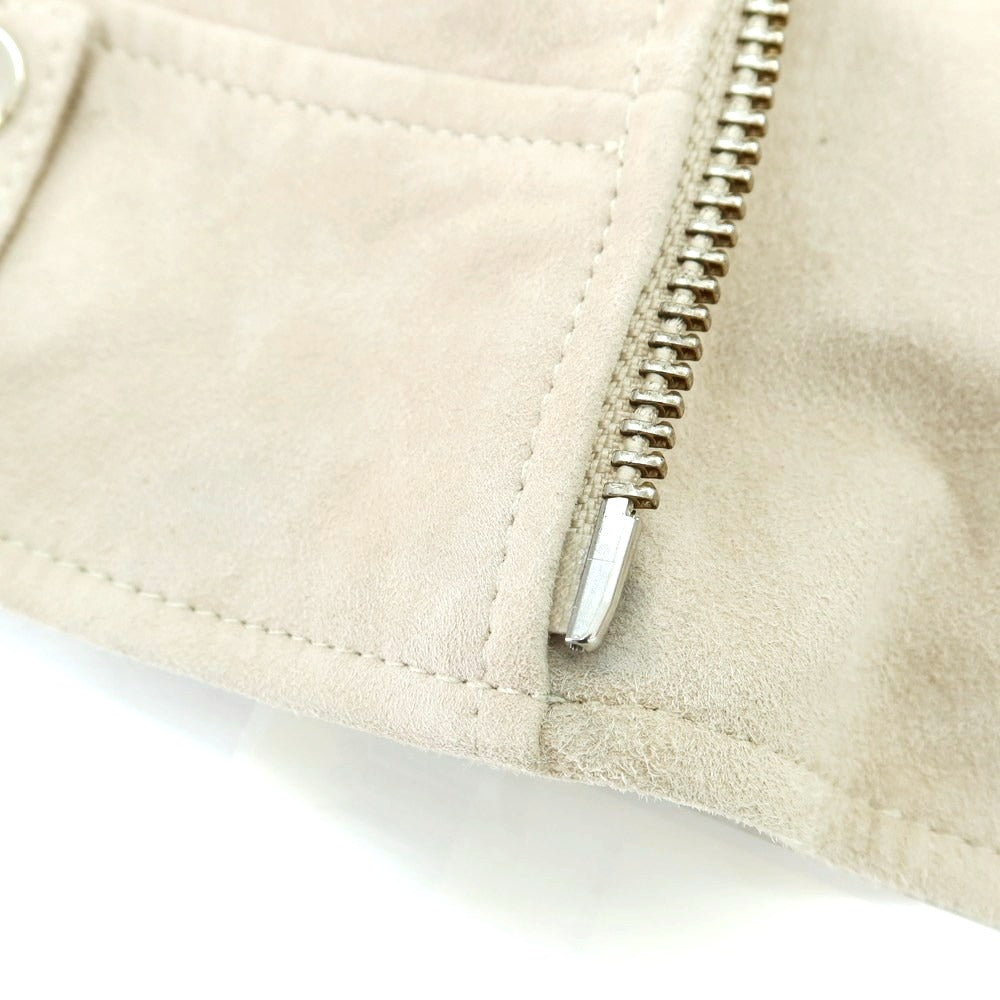 【新品アウトレット】アルマ ARMA PEDRO ゴートスエードレザー ライダースジャケット ベージュ【 50 】【 状態ランクN- 】【 メンズ 】