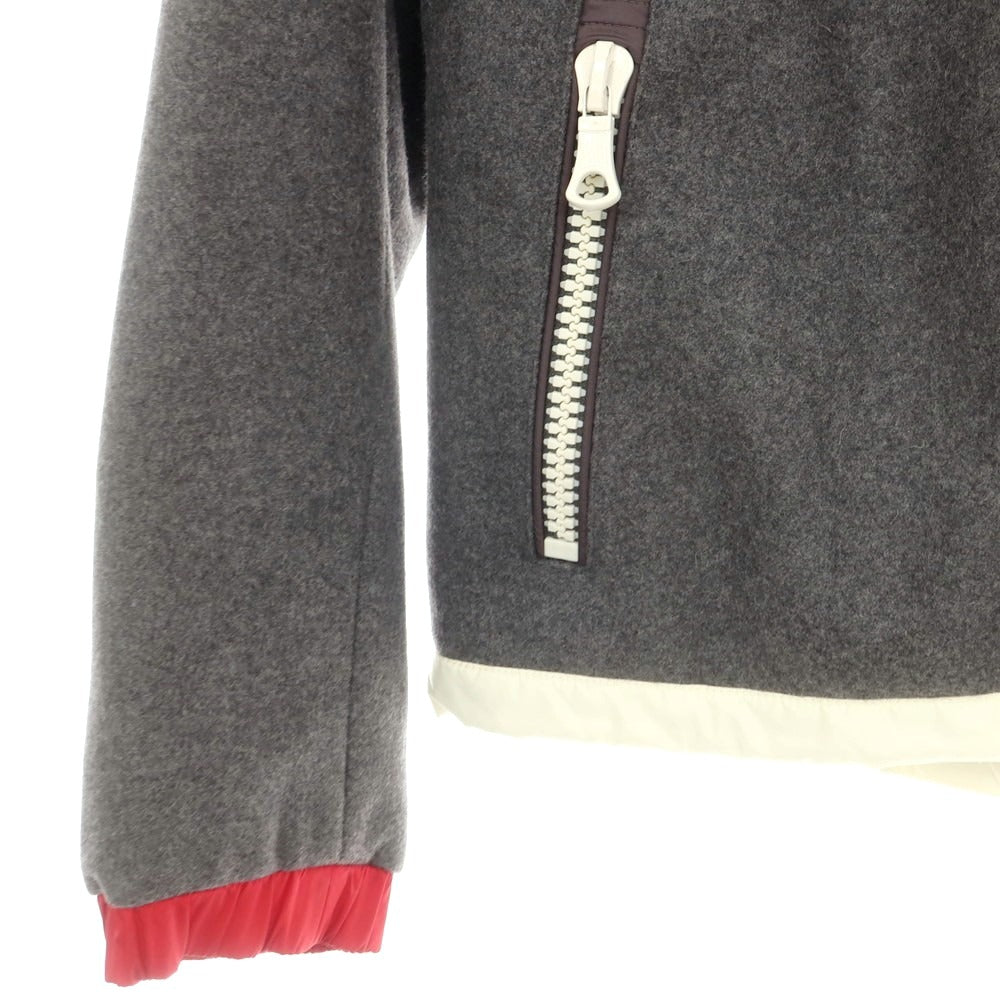 【中古】モンクレール MONCLER ARMENTIERES ウール ダウンジャケット グレー【 1 】【 状態ランクB 】【 メンズ 】