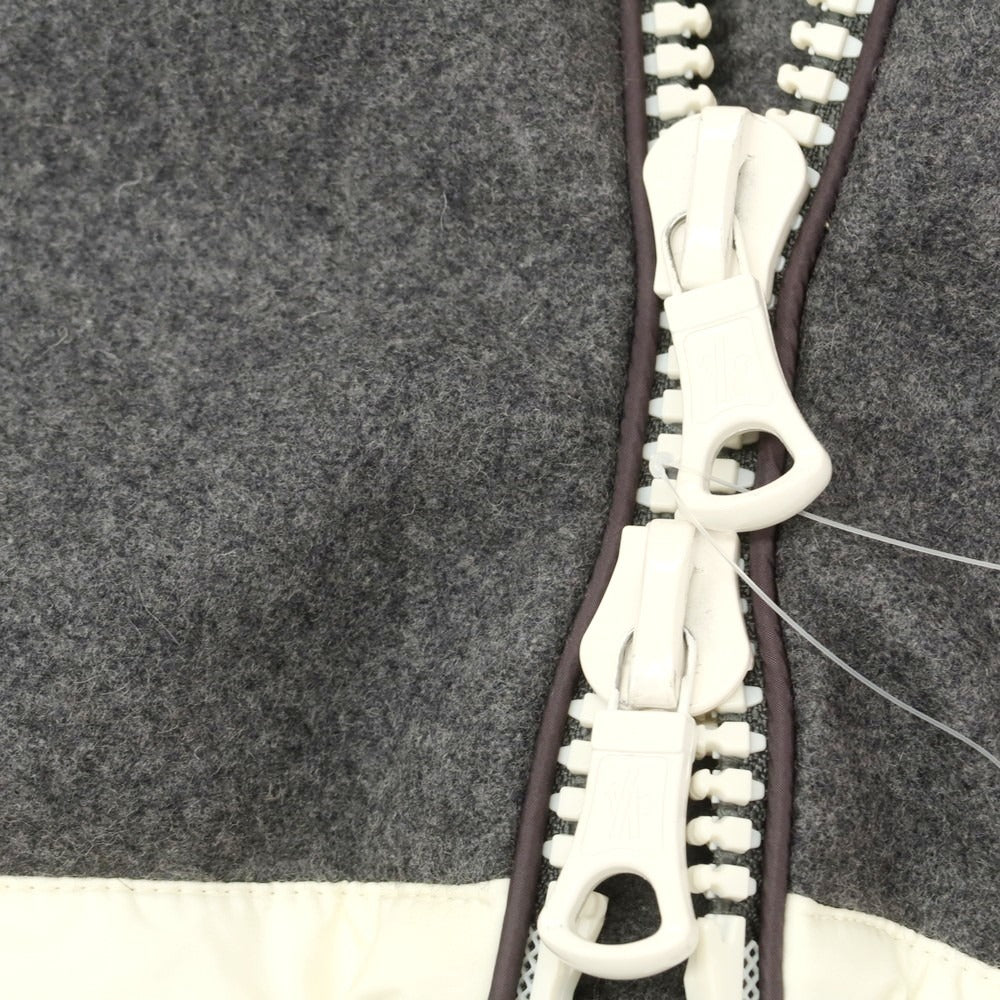 【中古】モンクレール MONCLER ARMENTIERES ウール ダウンジャケット グレー【 1 】【 状態ランクB 】【 メンズ 】