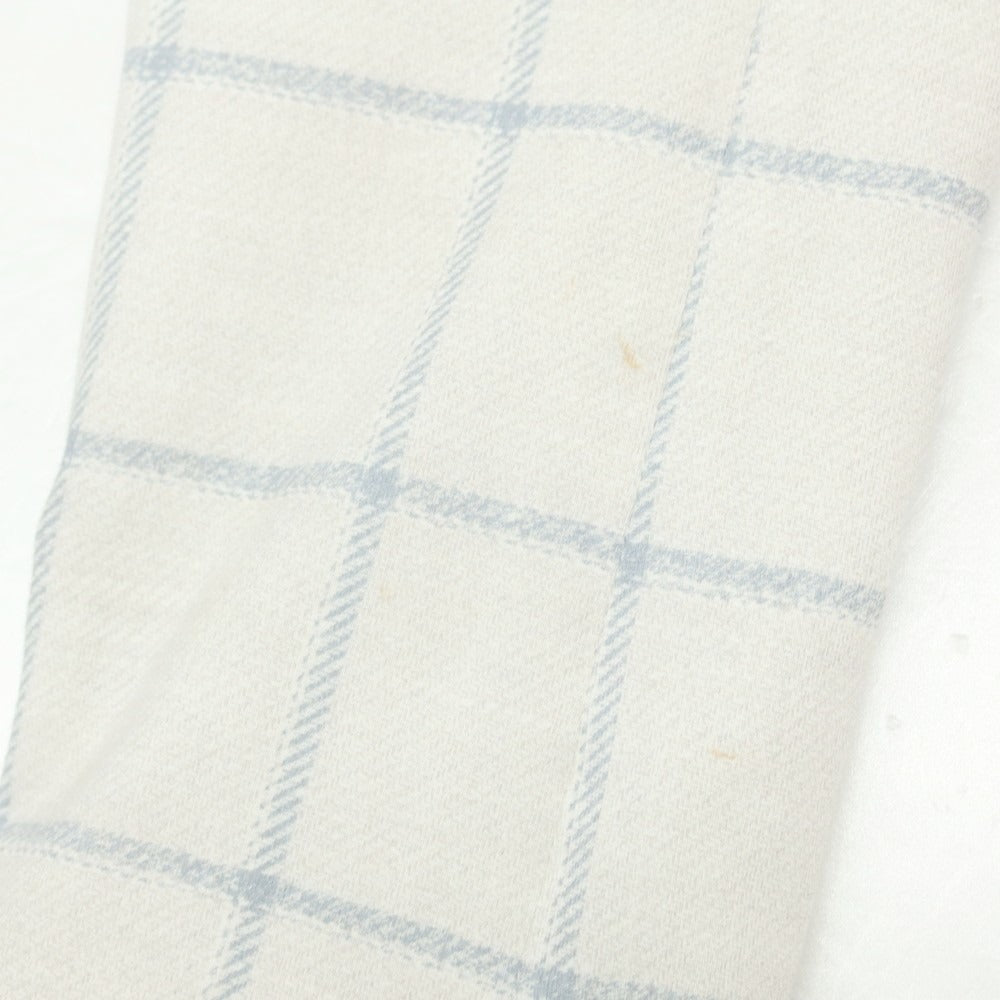 【中古】チルコロ1901 CIRCOLO 1901 ジャージーコットン チェック ジャケット ライトグレー【 48 】【 状態ランクB 】【 メンズ 】