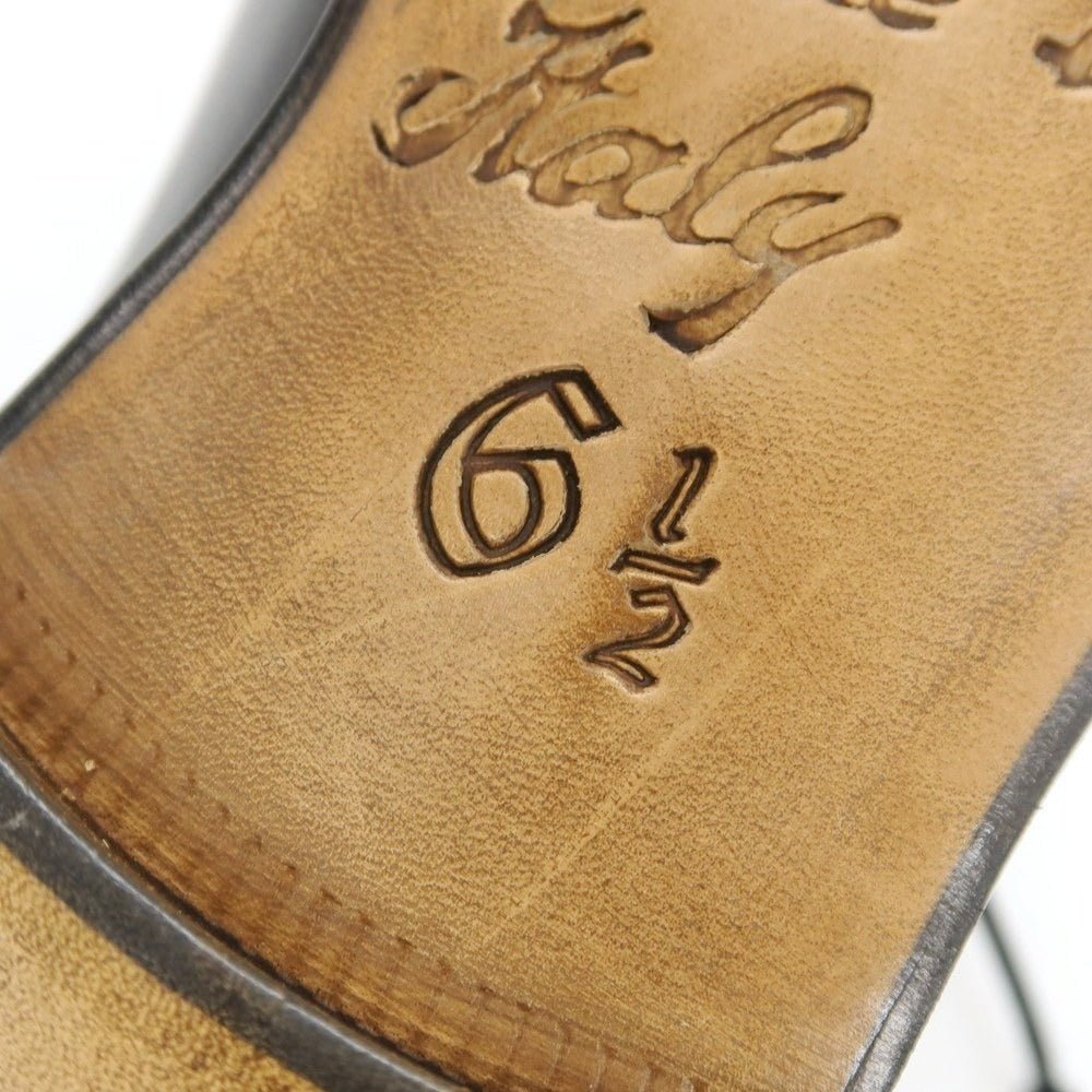 【中古】【未使用】ステファノブランキーニ Stefano Branchini ストレートチップ ドレスシューズ ダークグレー【 6 1/2 】【 状態ランクS 】【 メンズ 】