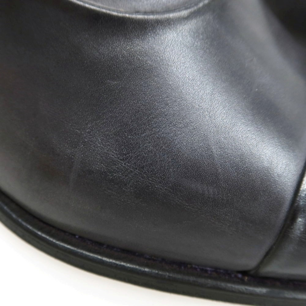 【中古】【未使用】ステファノブランキーニ Stefano Branchini ストレートチップ ドレスシューズ ダークグレー【 6 1/2 】【 状態ランクS 】【 メンズ 】