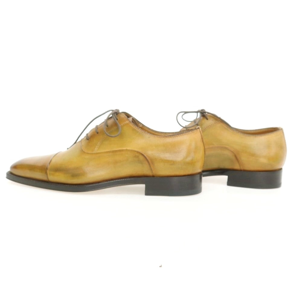 【中古】【未使用】ステファノブランキーニ Stefano Branchini ストレートチップ ドレスシューズ ライトブラウン【 6 】【 状態ランクS 】【 メンズ 】