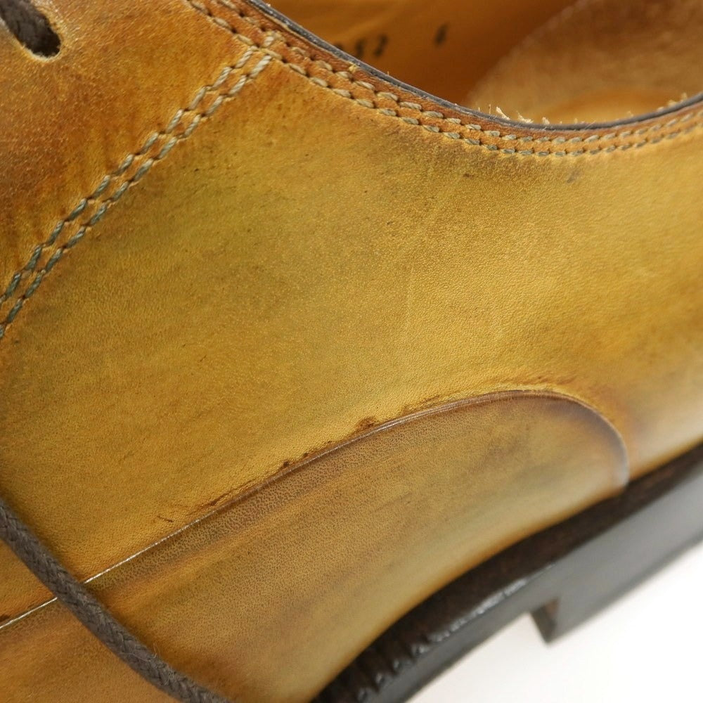 【中古】【未使用】ステファノブランキーニ Stefano Branchini ストレートチップ ドレスシューズ ライトブラウン【 6 】【 状態ランクS 】【 メンズ 】