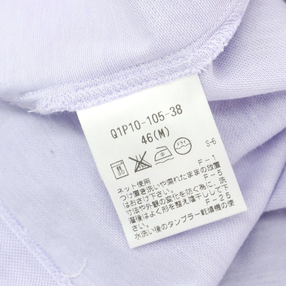 【中古】アレグリ Allegri コットン 半袖ポロシャツ ラベンダー【 46 】【 状態ランクB 】【 メンズ 】