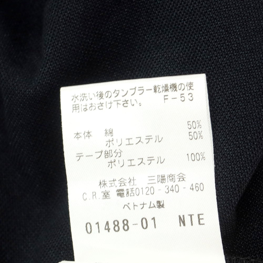 【中古】アレグリ Allegri コットンポリエステル 半袖ポロシャツ ブラックネイビー【 46 】【 状態ランクB 】【 メンズ 】