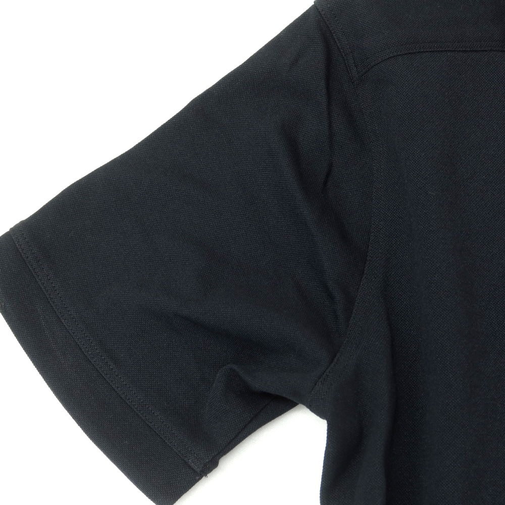 【中古】アレグリ Allegri コットンポリエステル 半袖ポロシャツ ブラックネイビー【 46 】【 状態ランクB 】【 メンズ 】
