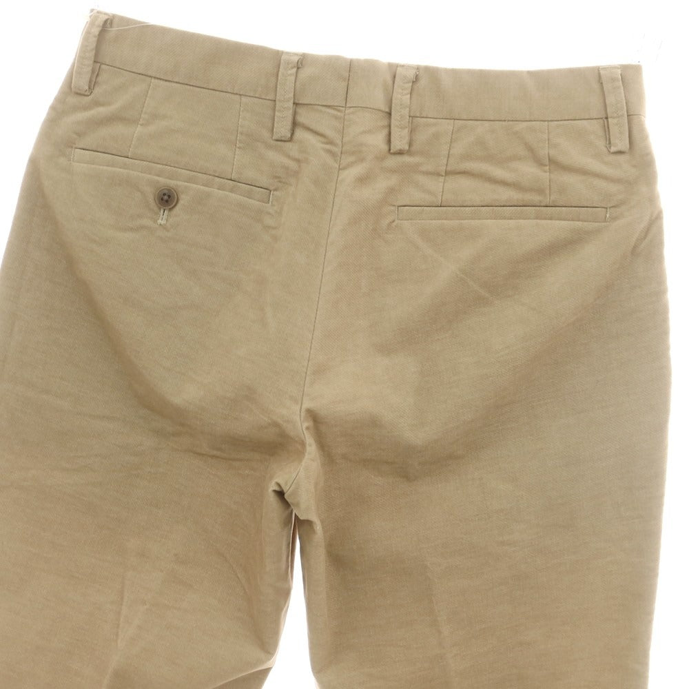 【中古】アレグリ Allegri コットンポリエステル カジュアルスラックスパンツ ベージュ【 M(80) 】【 状態ランクA 】【 メンズ 】