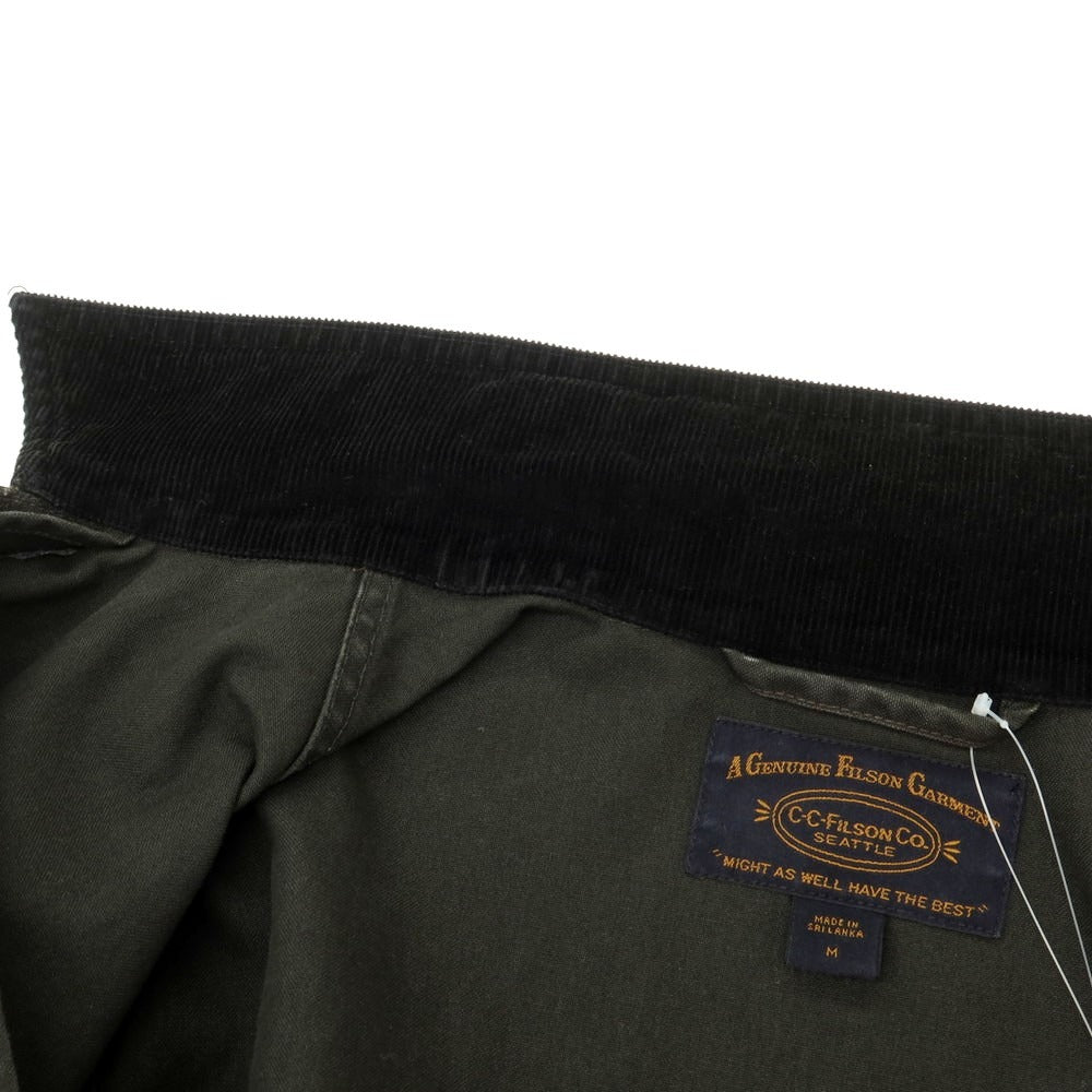 【中古】フィルソン FILSON コットン カバーオール ジャケット チャコールグレー系【 M 】【 状態ランクC 】【 メンズ 】