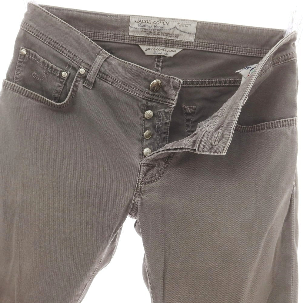 【中古】ヤコブコーエン JACOB COHEN PW622 ストレッチ コットン ジーンズ デニムパンツ グレー【 32 】【 状態ランクC 】【 メンズ 】