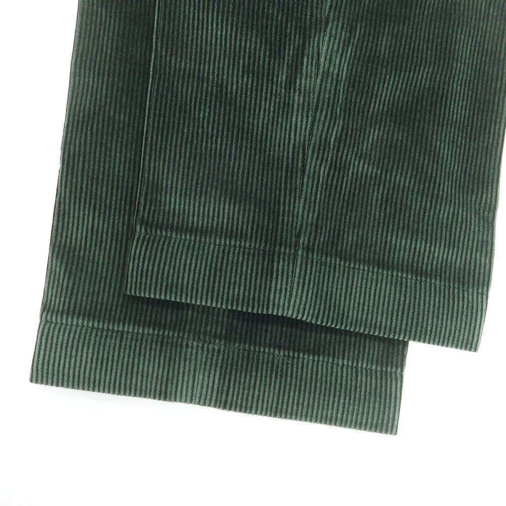 【中古】ピーティートリノ PT TORINO コットンカシミヤ 中太畝 コーデュロイパンツ ダークグリーン【 48 】【 状態ランクB 】【 メンズ 】