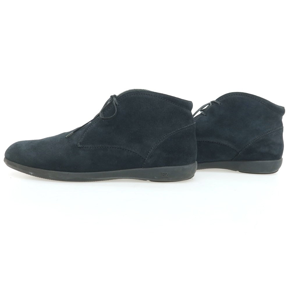 【中古】エルメネジルドゼニア Ermenegildo Zegna スエード チャッカブーツ ネイビー【 9EEE 】【 状態ランクB 】【 メンズ 】