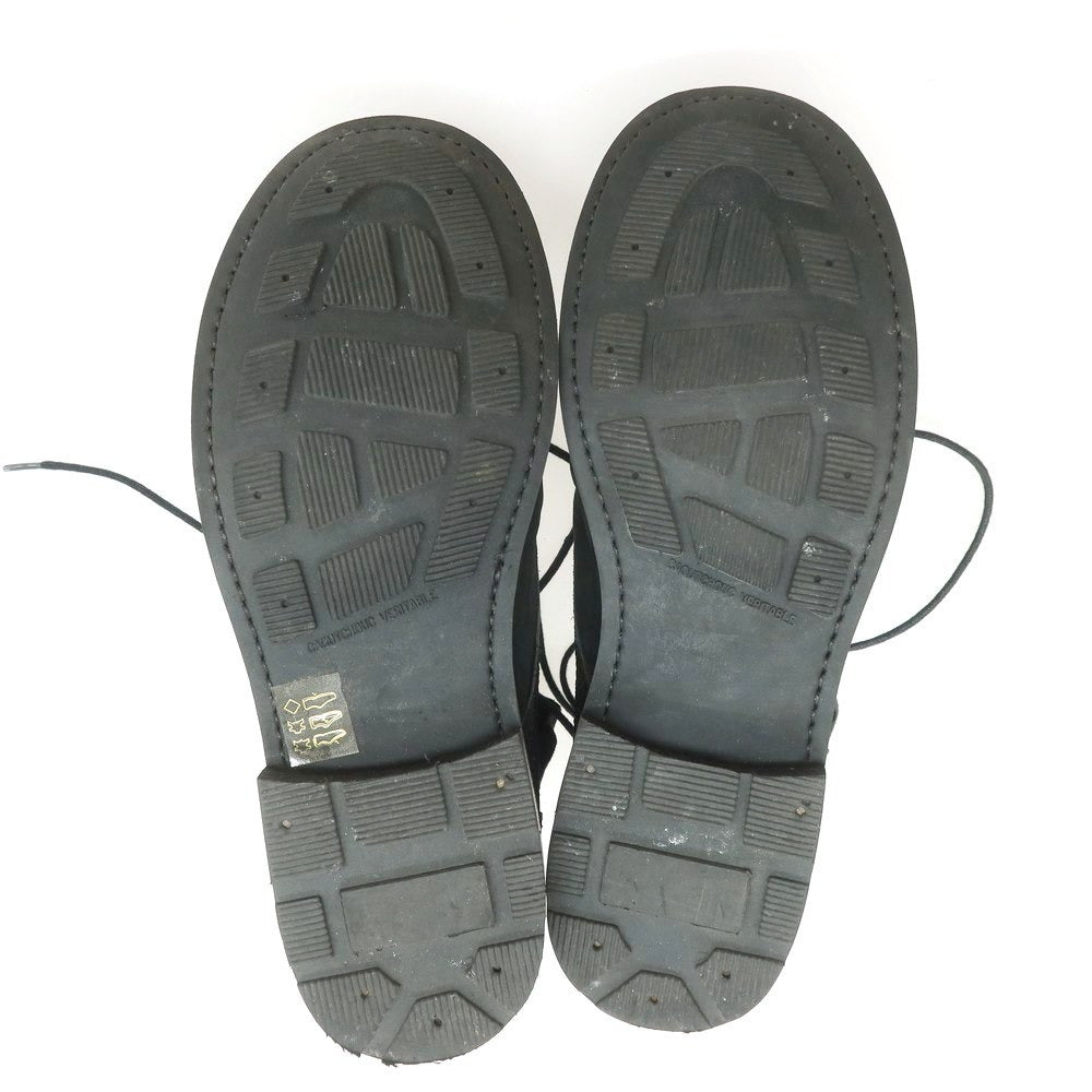 【中古】デンハム DENHAM USED加工 レースアップブーツ ブラック【 40 】【 状態ランクB 】【 メンズ 】