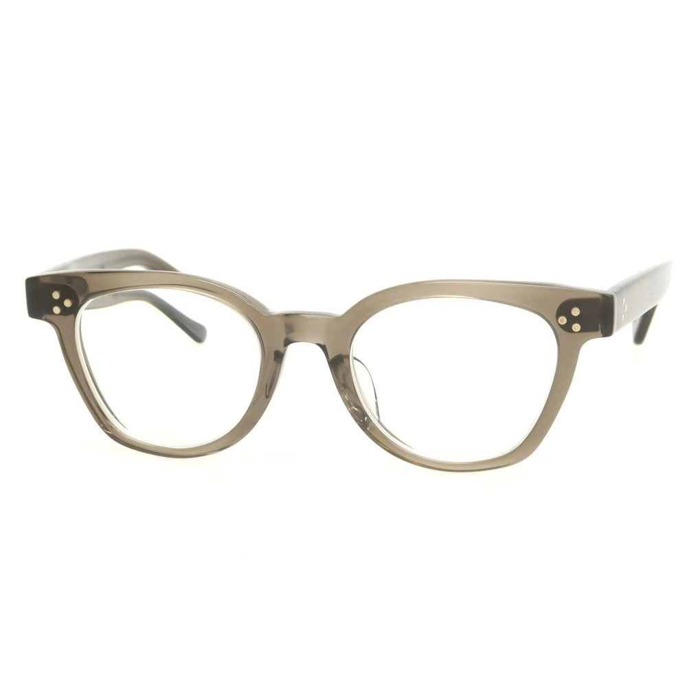 【中古】アヤメ ayame NEWOLDⅡ セルフレーム ボストン メガネ クリアグレー系【 49□21 】【 状態ランクC 】【 メンズ 】