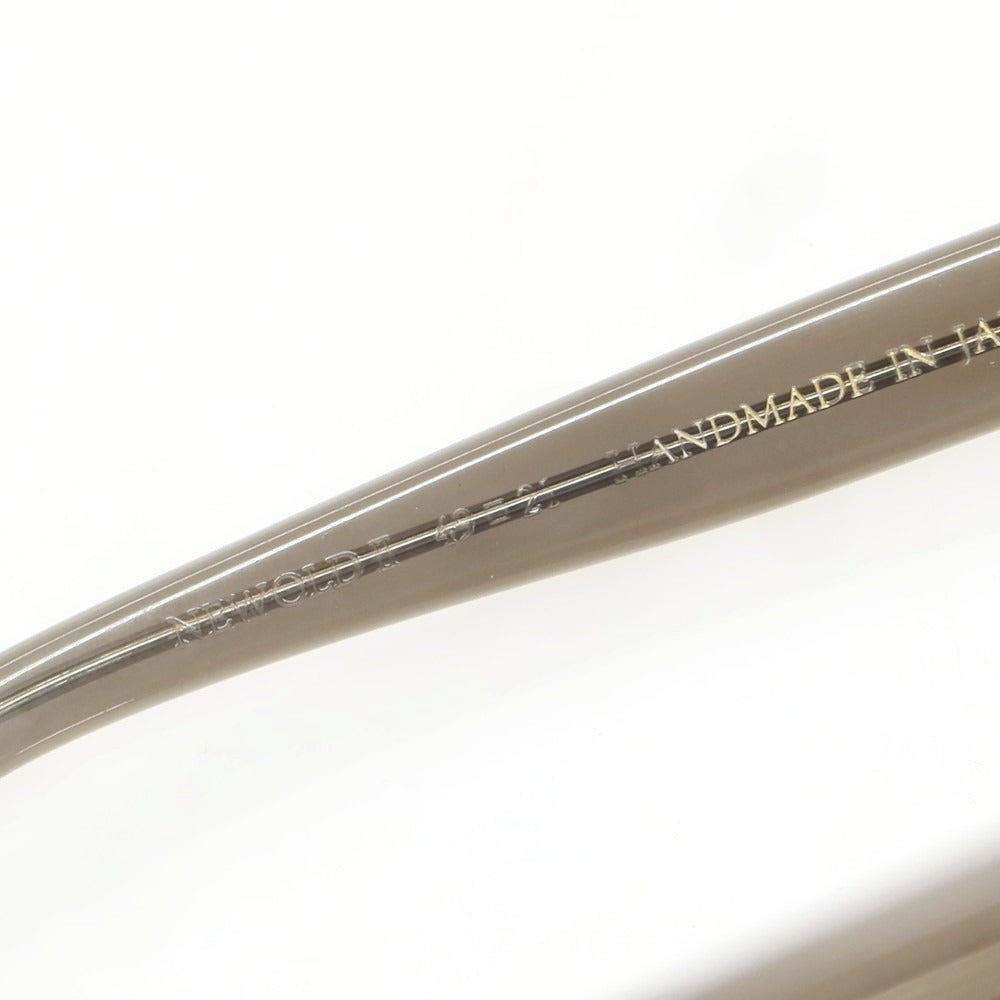 【中古】アヤメ ayame NEWOLDⅡ セルフレーム ボストン メガネ クリアグレー系【 49□21 】【 状態ランクC 】【 メンズ 】