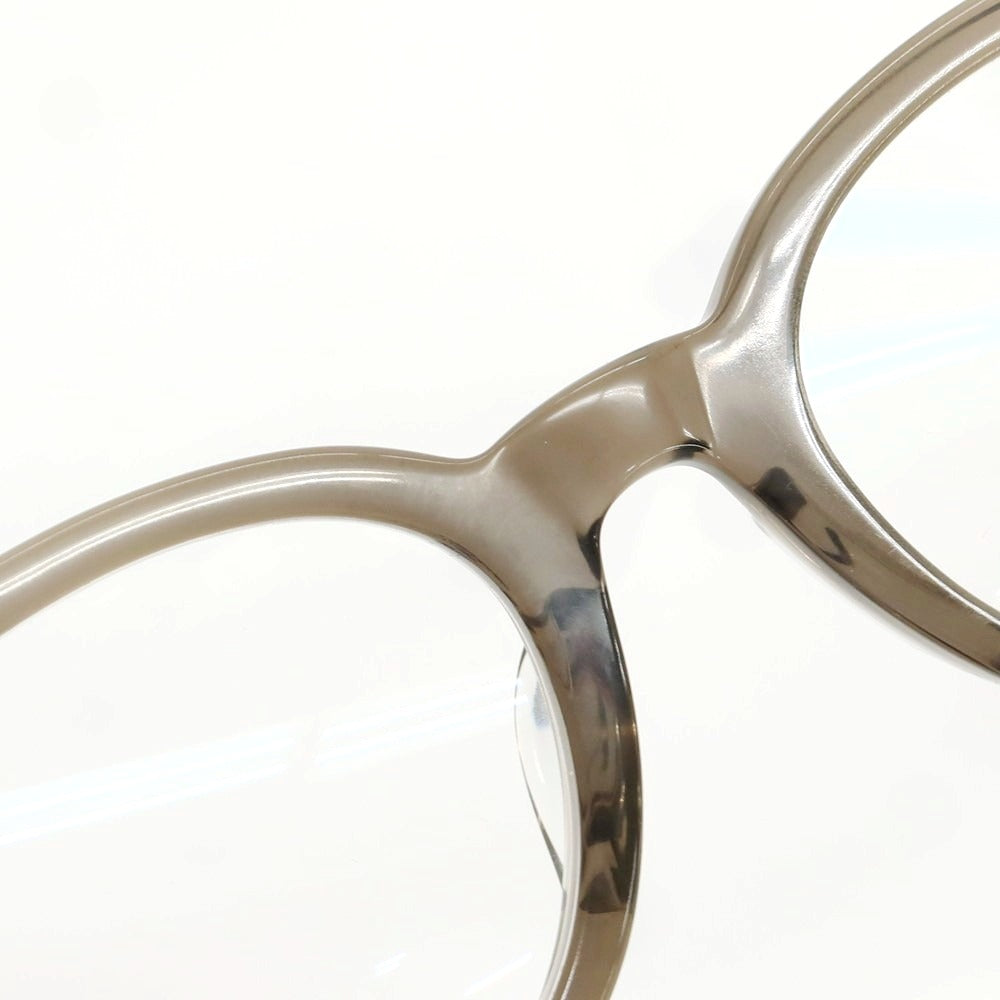 【中古】アヤメ ayame NEWOLDⅡ セルフレーム ボストン メガネ クリアグレー系【 49□21 】【 状態ランクC 】【 メンズ 】