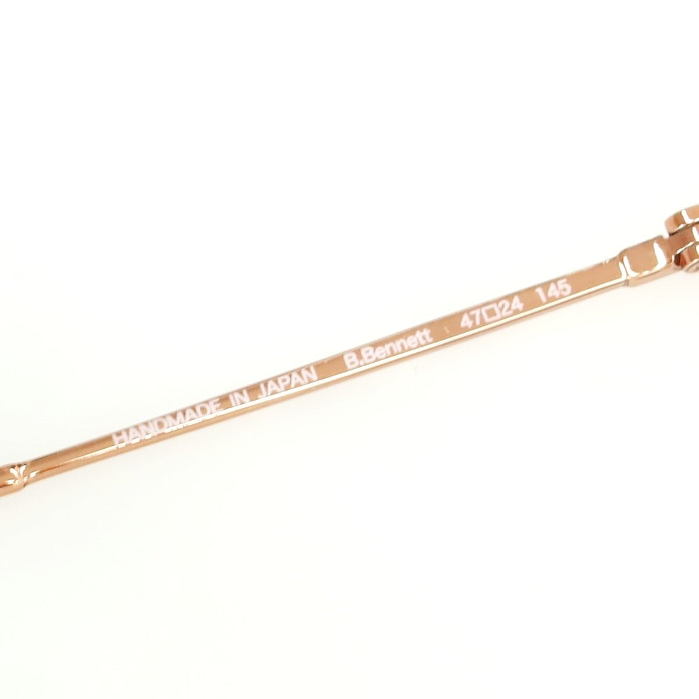 【中古】ユウイチ トヤマ YUICHI TOYAMA U-086 B.Bennett サングラス ピンクゴールド【 47□24 145 】【 状態ランクA 】【 メンズ 】