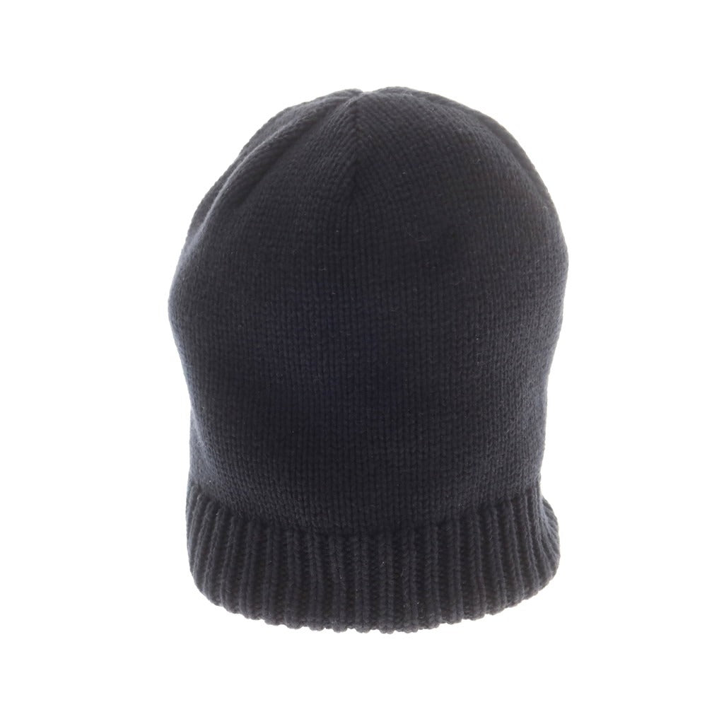 【中古】クレプスキュール crepuscule コットンアクリル ニットキャップ ブラック【 F 】【 状態ランクB 】【 メンズ 】