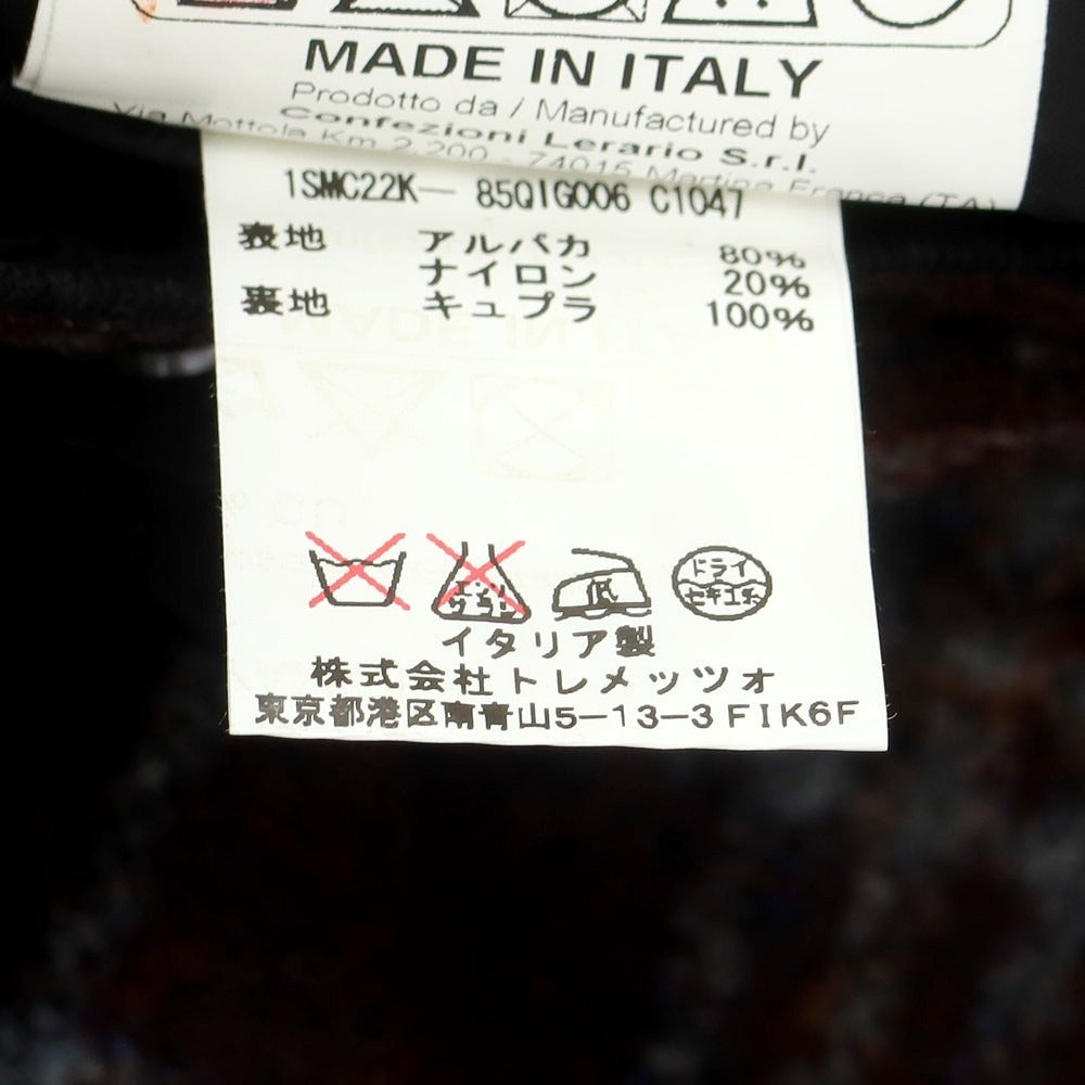 【中古】タリアトーレ TAGLIATORE アルパカナイロン チェック 2B テーラードジャケット レッドxブラック【 46 】【 状態ランクB 】【 メンズ 】