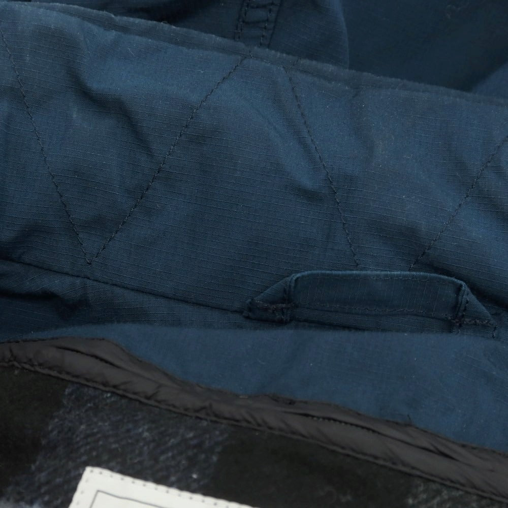 【中古】ウールリッチ WOOLRICH ポリエステルコットン モッズコート ダークグリーンブルー【 M 】【 状態ランクC 】【 メンズ 】