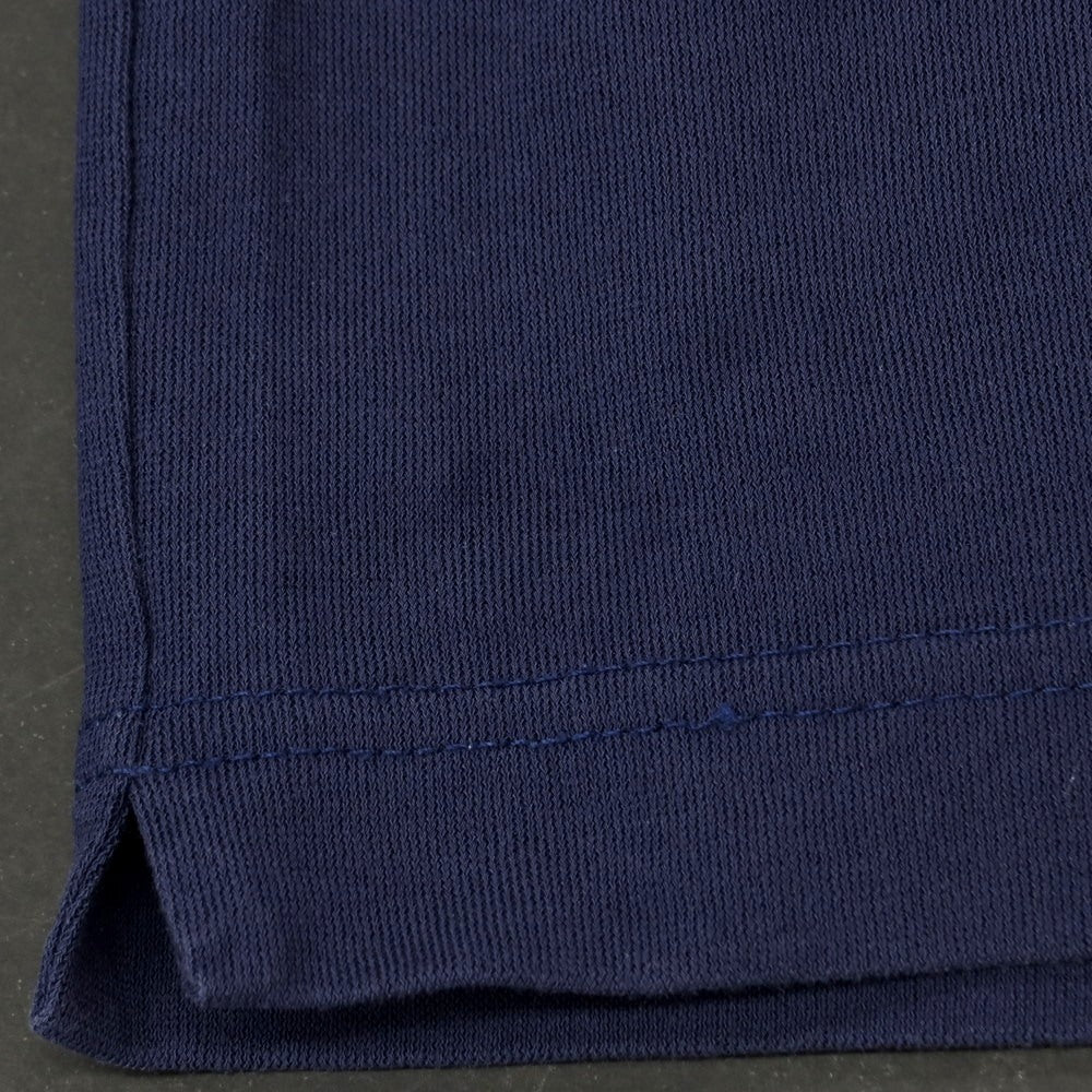 【中古】ザノーネ ZANONE アイスコットン Vネック 半袖Tシャツ ネイビー【 46 】【 状態ランクC 】【 メンズ 】