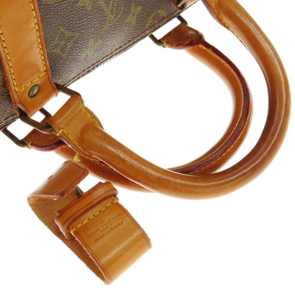 【中古】ルイ ヴィトン LOUIS VUITTON モノグラム キーポル55 ボストンバッグ ブラウン【 状態ランクD 】【 メンズ 】