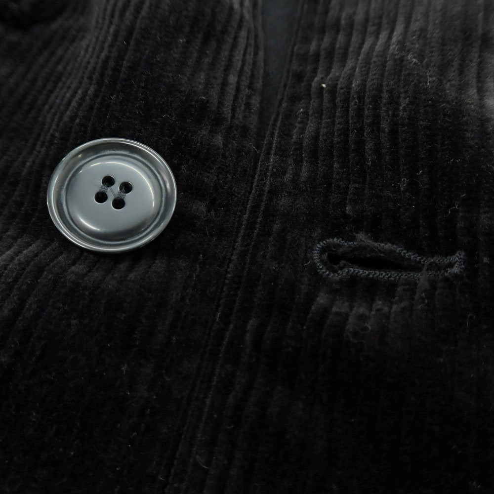 【新品】アスペジ ASPESI コーデュロイ ワークジャケット ブラック【 M 】【 状態ランクN 】【 メンズ 】