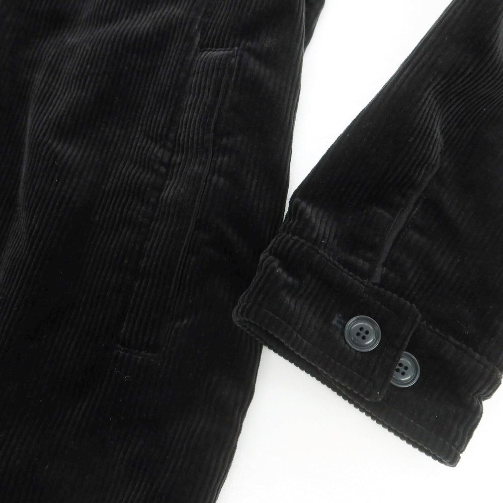 【新品】アスペジ ASPESI コーデュロイ ワークジャケット ブラック【 L 】【 状態ランクN 】【 メンズ 】