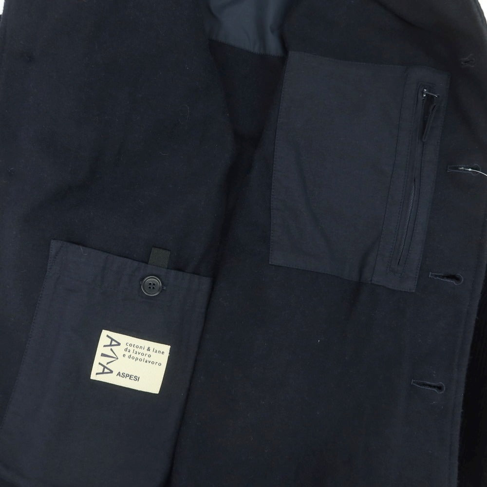 【新品】アスペジ ASPESI コーデュロイ ワークジャケット ダークネイビー【 S 】【 状態ランクN 】【 メンズ 】