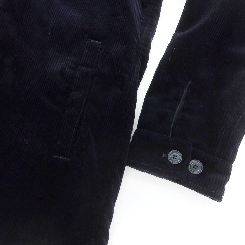 【新品】アスペジ ASPESI コーデュロイ ワークジャケット ダークネイビー【 M 】【 状態ランクN 】【 メンズ 】