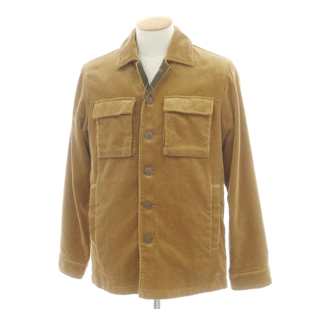 【新品】アスペジ ASPESI コーデュロイ ワークジャケット キャメル【 S 】【 状態ランクN 】【 メンズ 】