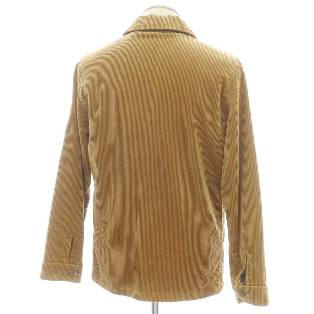 【新品】アスペジ ASPESI コーデュロイ ワークジャケット キャメル【 S 】【 状態ランクN 】【 メンズ 】