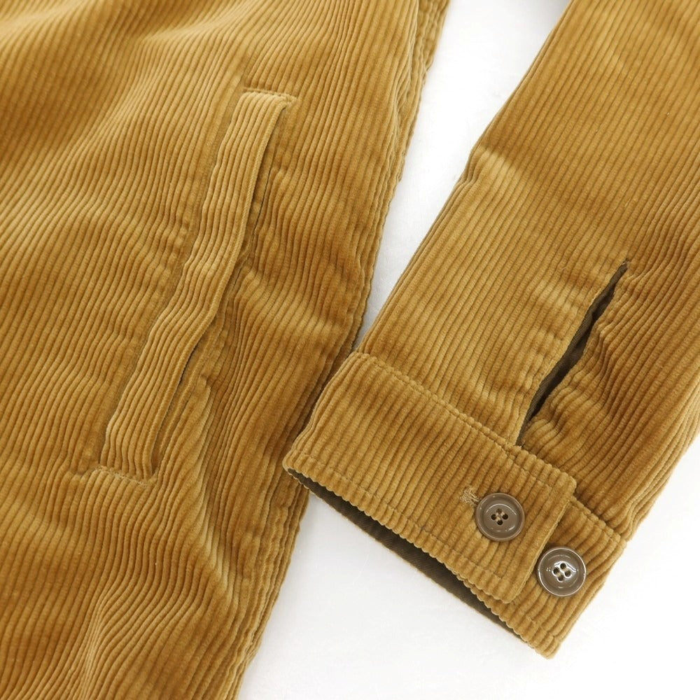【新品】アスペジ ASPESI コーデュロイ ワークジャケット キャメル【 S 】【 状態ランクN 】【 メンズ 】