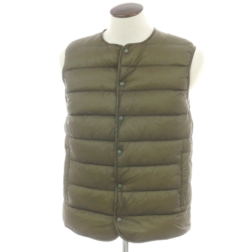【新品アウトレット】アスペジ ASPESI ナイロン ダウンベスト オリーブ【 L 】【 状態ランクN- 】【 メンズ 】