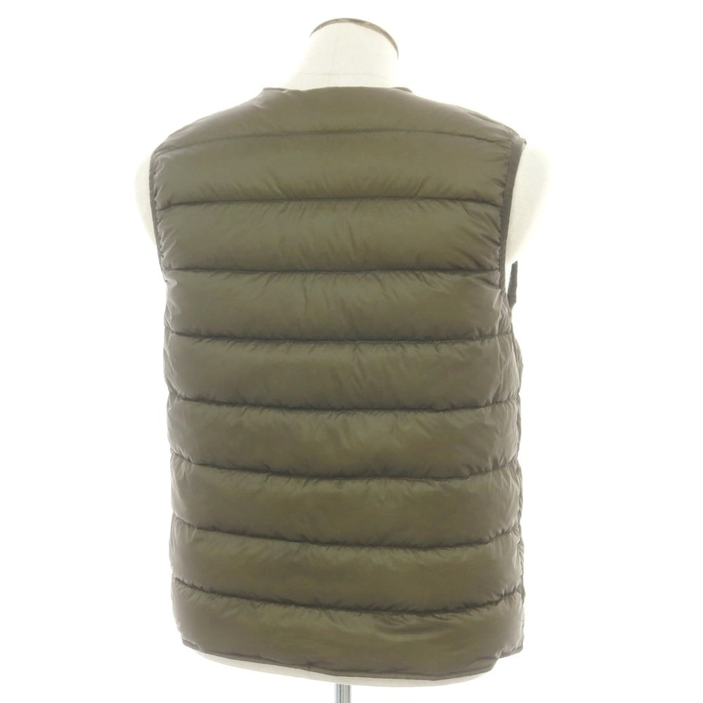 【新品アウトレット】アスペジ ASPESI ナイロン ダウンベスト オリーブ【 L 】【 状態ランクN- 】【 メンズ 】