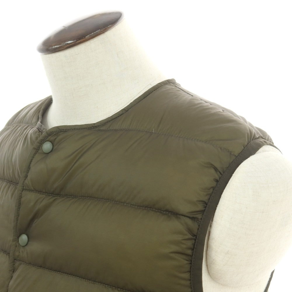 【新品】アスペジ ASPESI ナイロン ダウンベスト オリーブ【 L 】【 状態ランクN 】【 メンズ 】