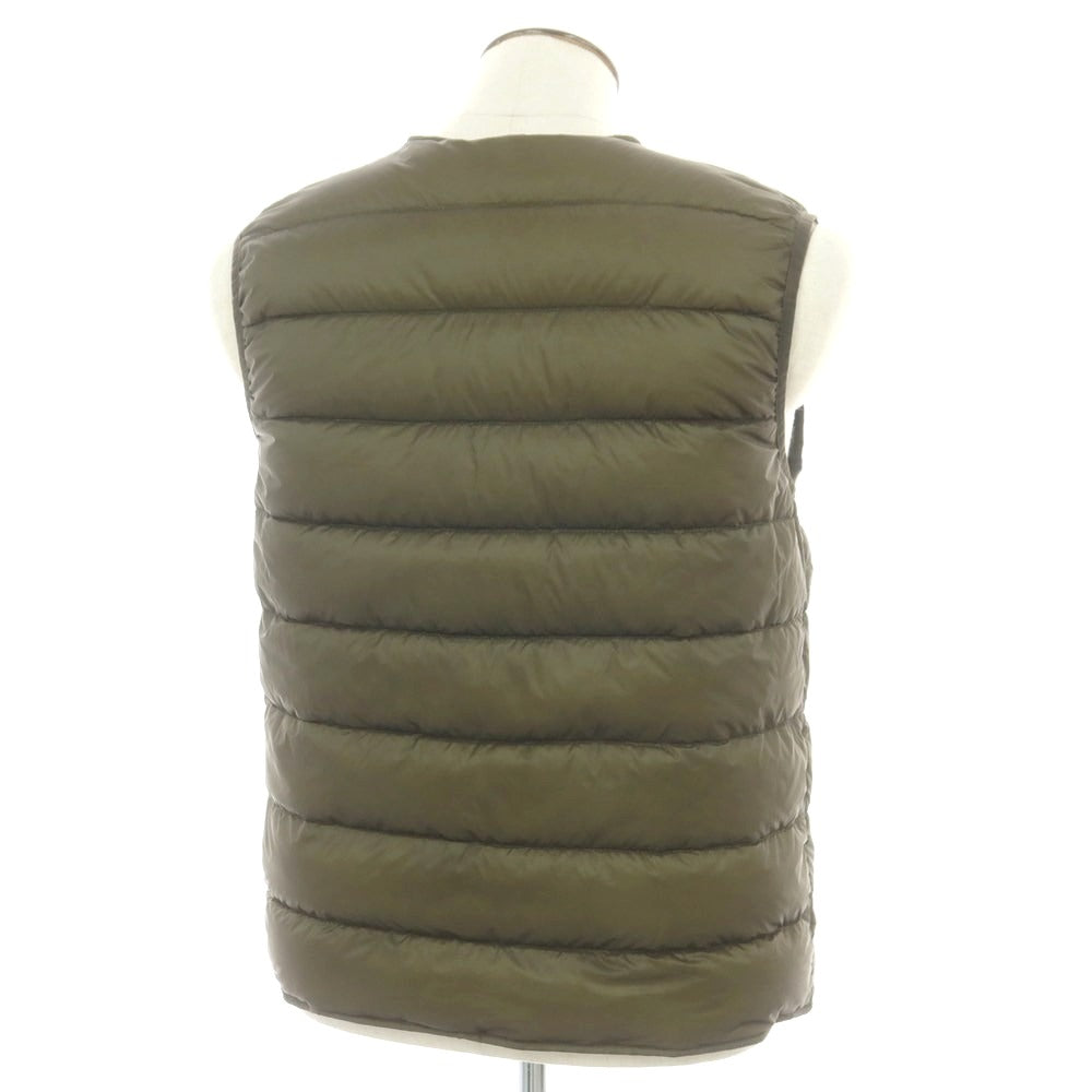 【新品】アスペジ ASPESI ナイロン ダウンベスト オリーブ【 L 】【 状態ランクN 】【 メンズ 】