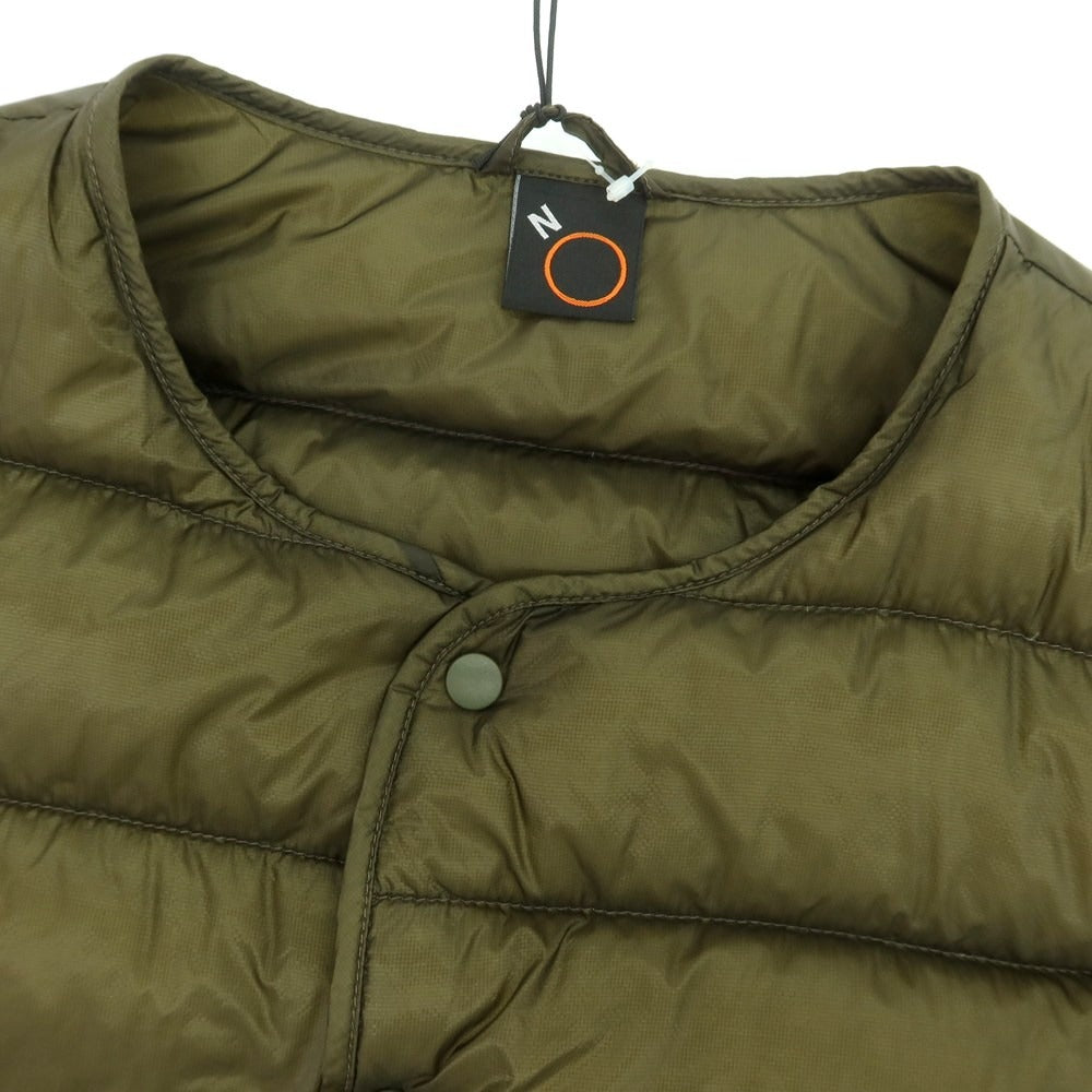 【新品】アスペジ ASPESI ナイロン ダウンベスト オリーブ【 L 】【 状態ランクN 】【 メンズ 】