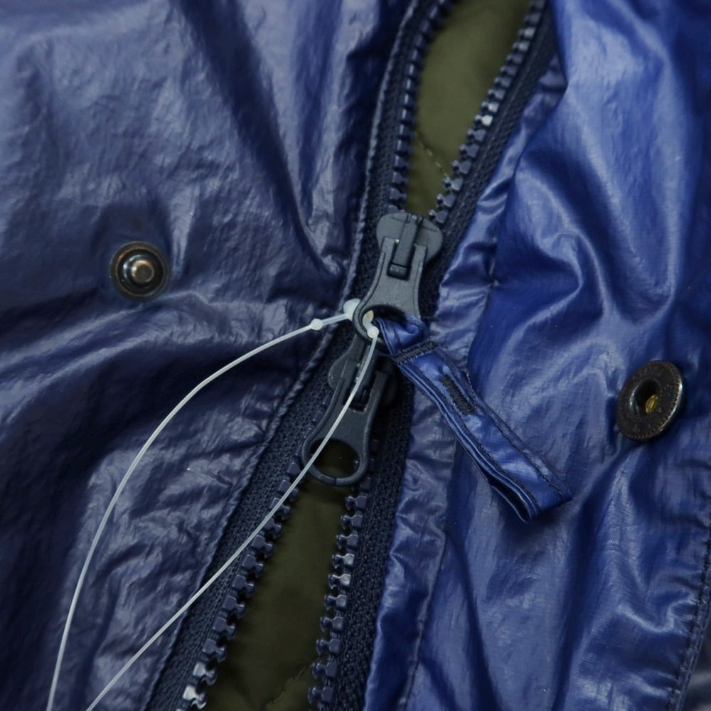 【新品アウトレット】アスペジ ASPESI キルティングライナー シェルジャケット ブルー【 M 】【 状態ランクN- 】【 メンズ 】