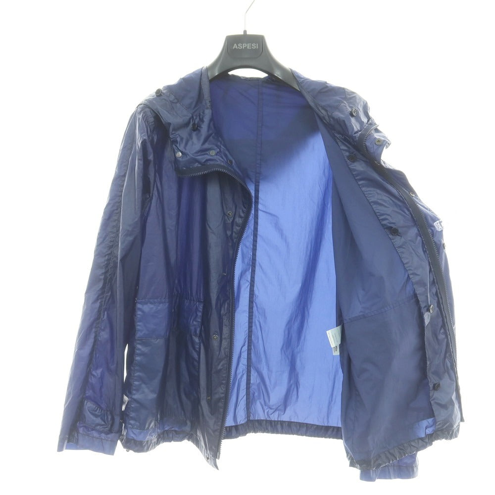 【新品アウトレット】アスペジ ASPESI キルティングライナー シェルジャケット ブルー【 XL 】【 状態ランクN- 】【 メンズ 】