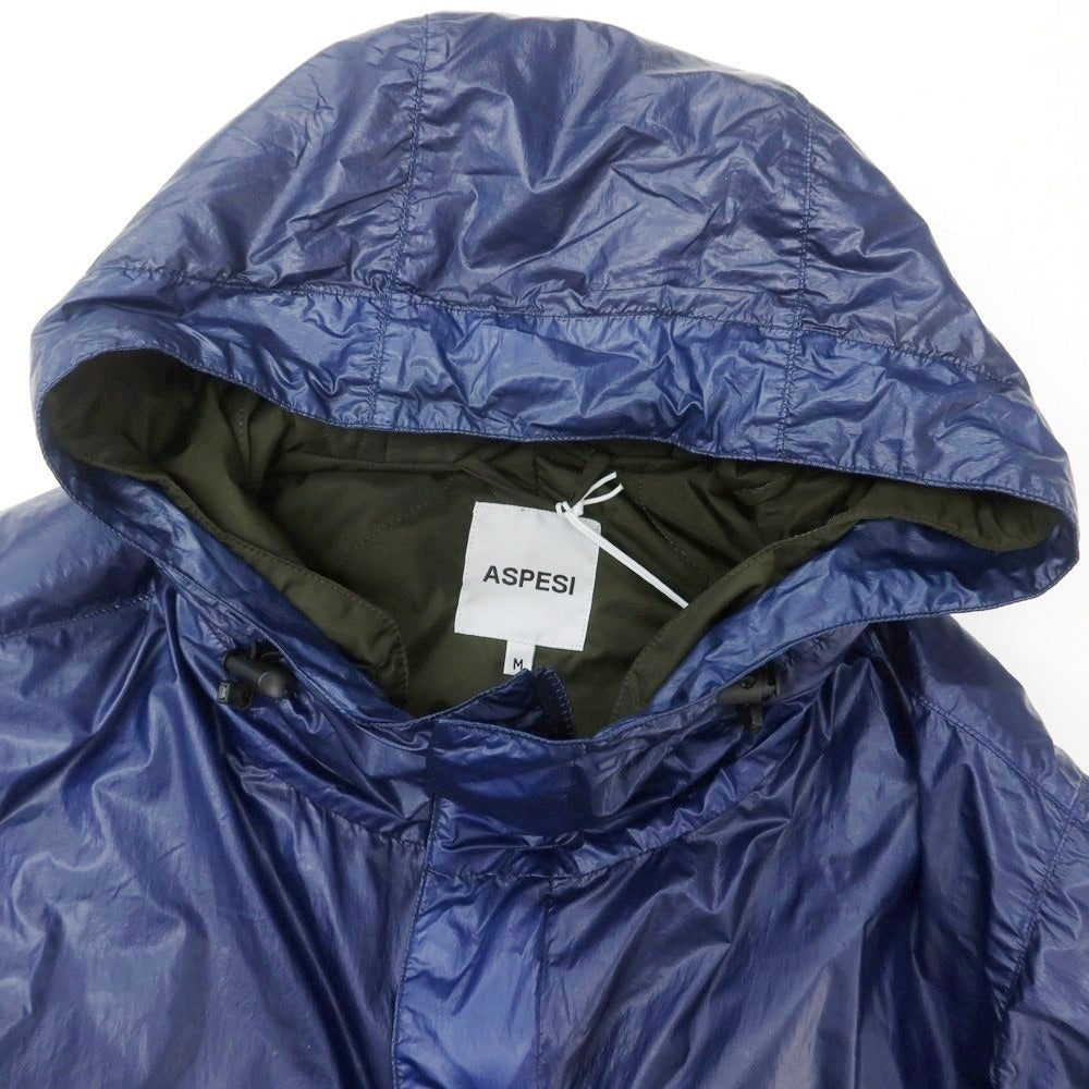 【新品アウトレット】アスペジ ASPESI キルティングライナー シェルジャケット ブルー【 XL 】【 状態ランクN- 】【 メンズ 】