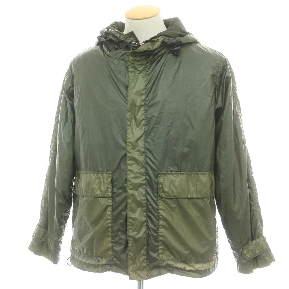 【中古】アスペジ ASPESI キルティングライナー シェルジャケット オリーブ【 S 】【 状態ランクC 】【 メンズ 】