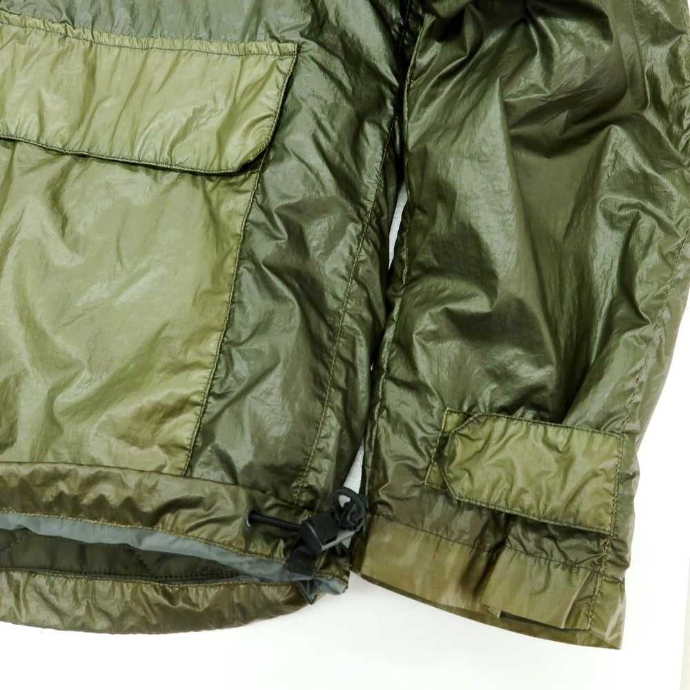【中古】アスペジ ASPESI キルティングライナー シェルジャケット オリーブ【 S 】【 状態ランクC 】【 メンズ 】