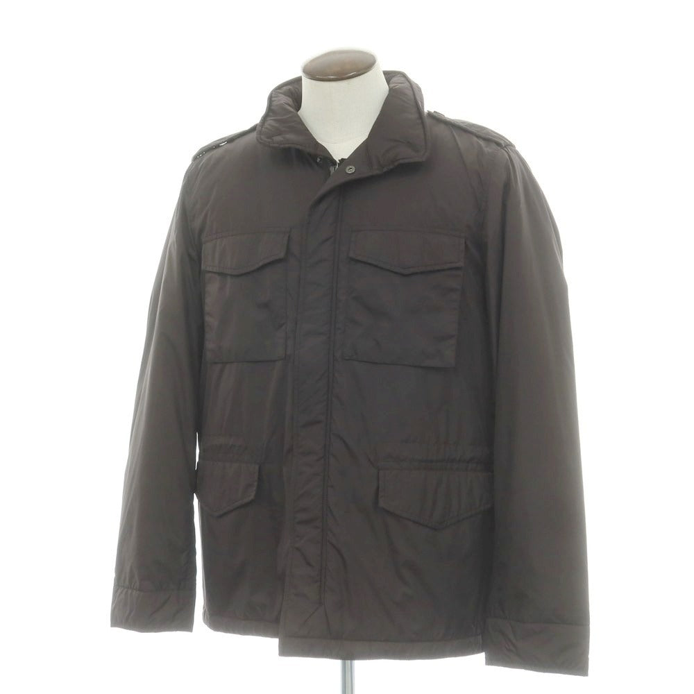 【新品】アスペジ ASPESI ポリエステル 中綿 M-65 ミリタリージャケット ダークブラウン【 XXL 】【 状態ランクN 】【 メンズ 】