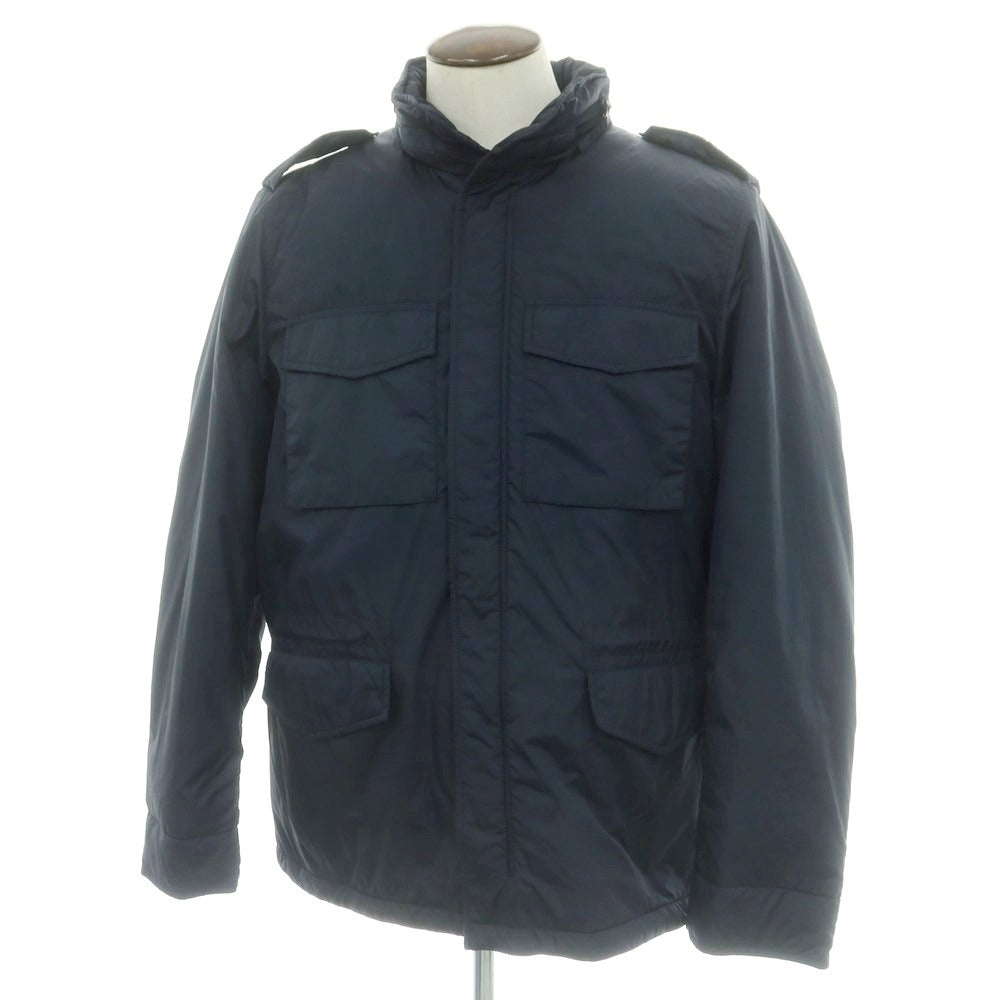 【新品】アスペジ ASPESI ポリエステル 中綿 M-65 中綿ブルゾン ダークネイビー【 XXL 】【 状態ランクN 】【 メンズ 】