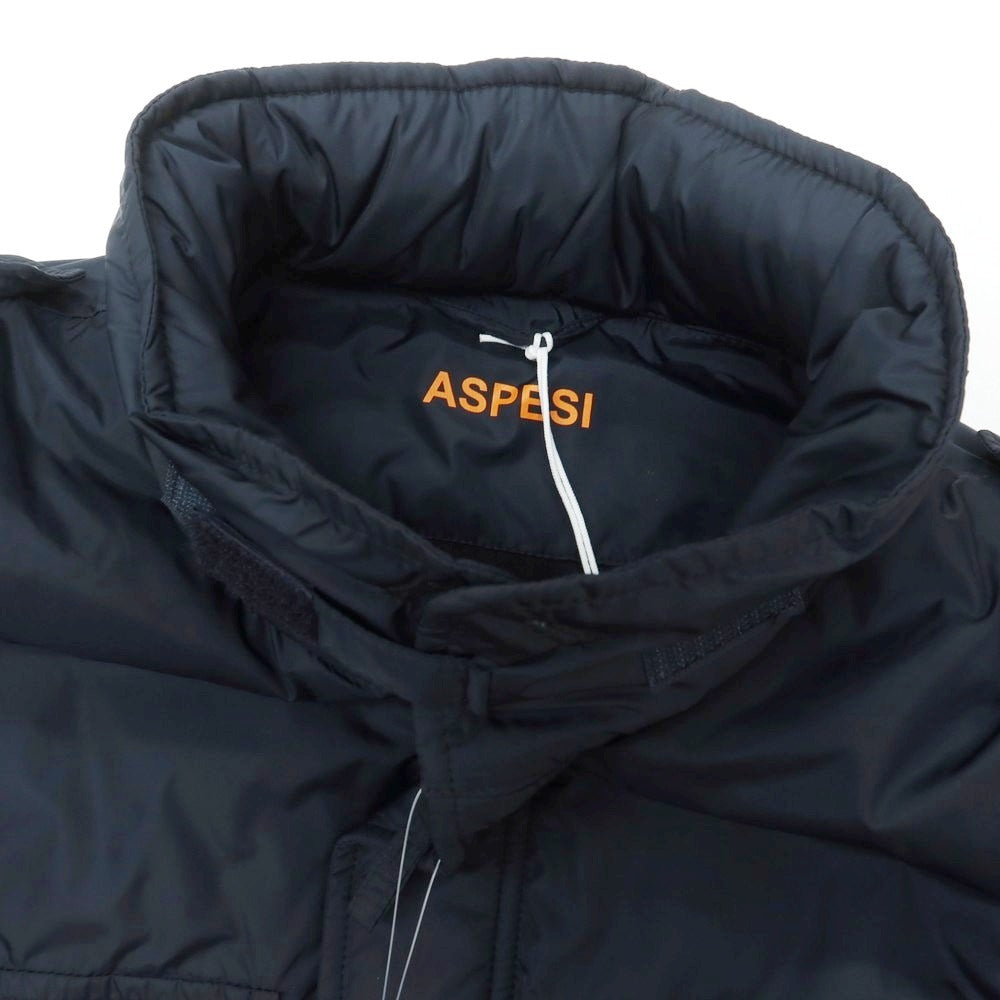 【新品】アスペジ ASPESI ポリエステル 中綿 M-65 中綿ブルゾン ダークネイビー【 XXL 】【 状態ランクN 】【 メンズ 】