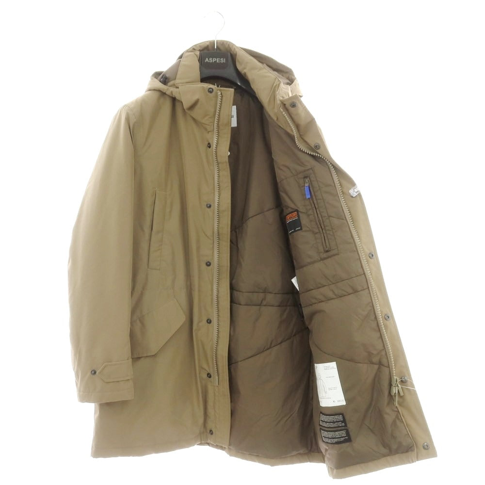 【新品】アスペジ ASPESI ポリエステル 中綿 ミリタリーコート ベージュ【 L 】【 状態ランクN 】【 メンズ 】