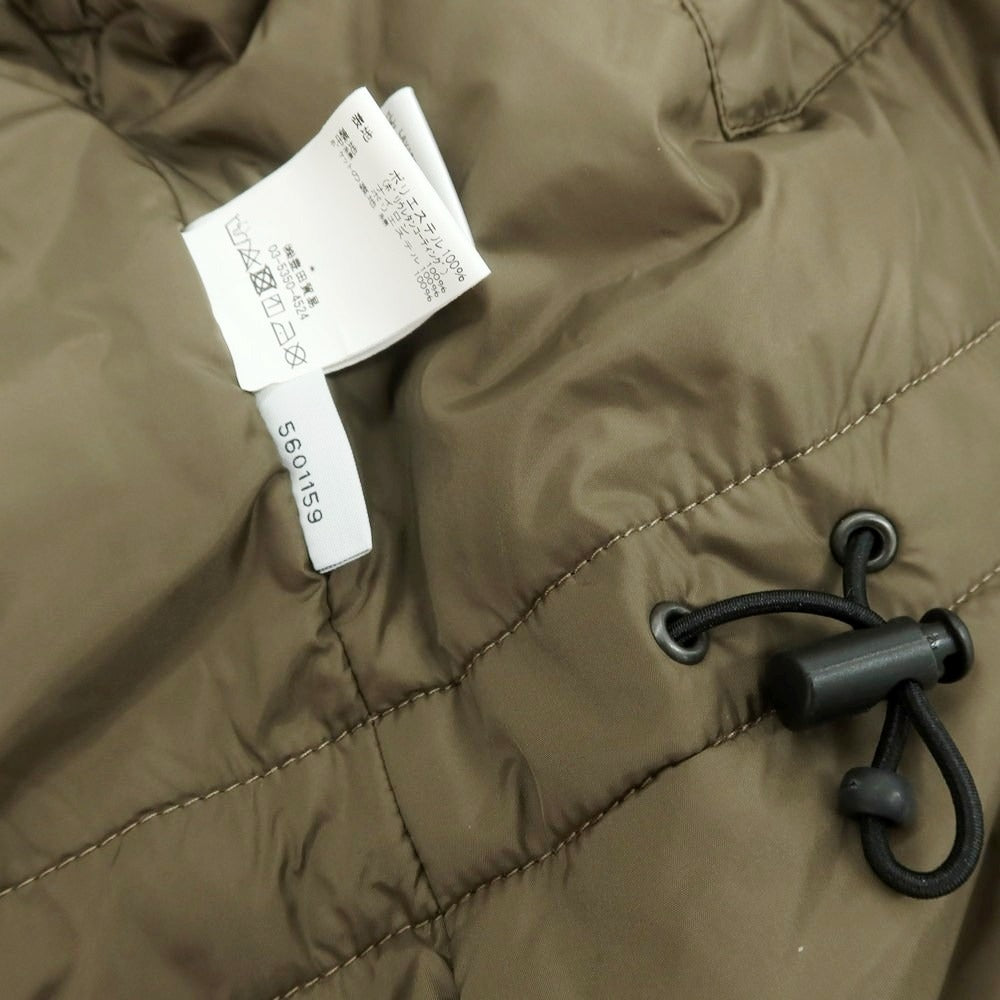 【新品】アスペジ ASPESI ポリエステル 中綿 ミリタリーコート ベージュ【 L 】【 状態ランクN 】【 メンズ 】